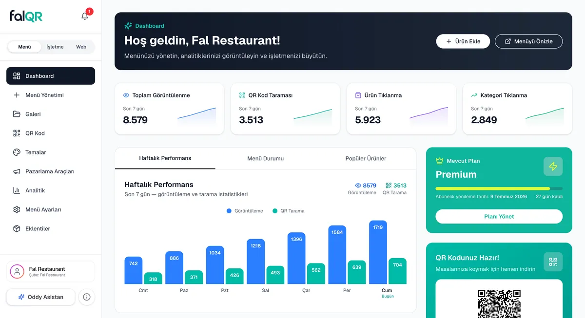 FalQR App Görseli